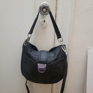 Y2K Vintage Michael Kors Hobo Bag with D-Ring Clasp. Timeless Classic Minimalist